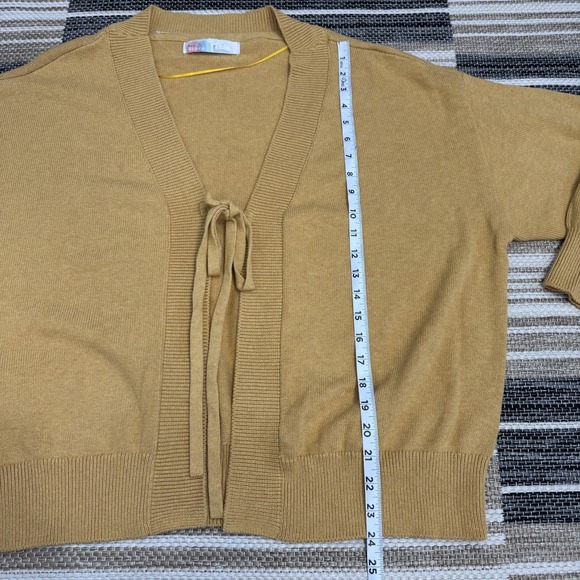 Free People FP‎ Beach Solar Sweater Pants Set Women's 2 Piece Knit Gold Heather - Picture 11 of 16